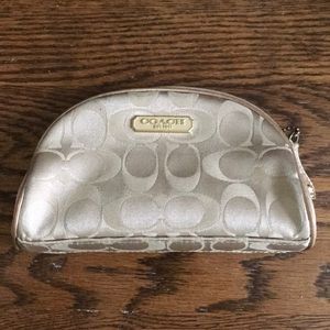 Coach Hand Purse/Cosmetic Case